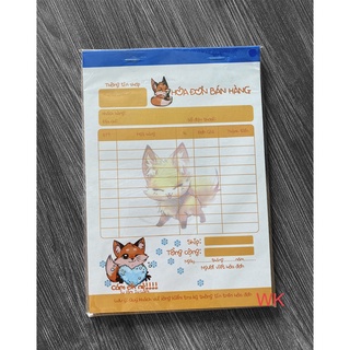 Hoá Đơn Hoạt Hình 1Liên