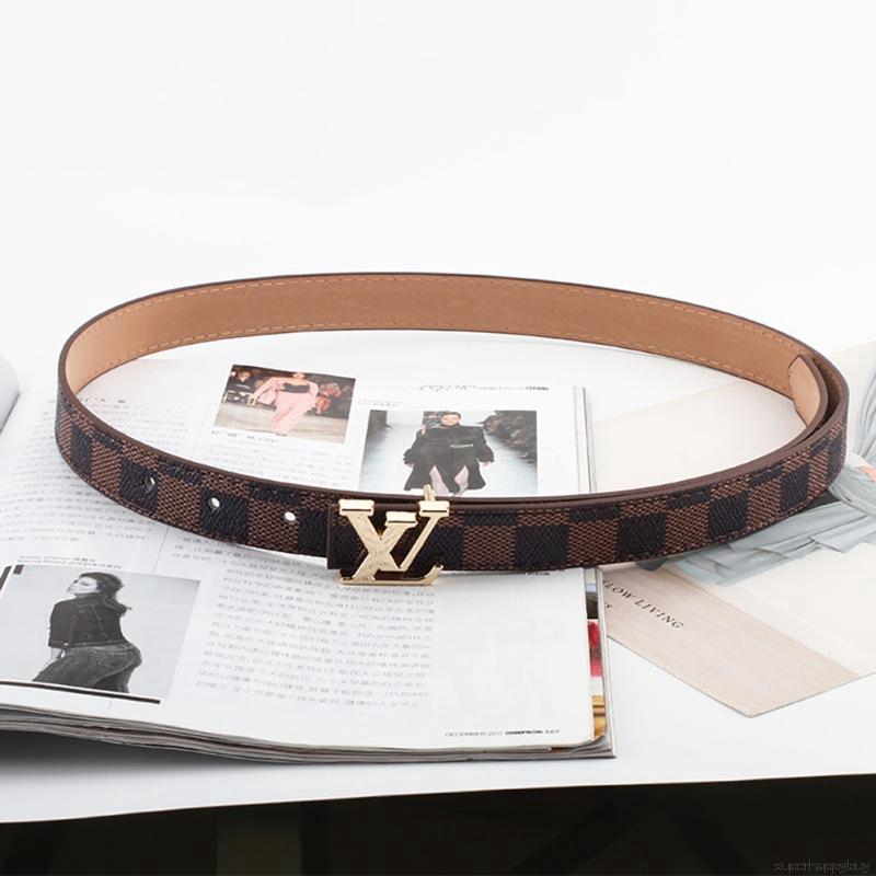 Dây nịt bằng da phong cách thời trang dành cho nữ có thể phối với quần và đầm