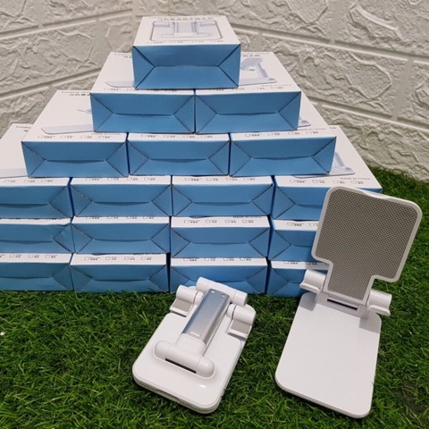 Giá đỡ để bàn cao cấp chất liệu nhựa ABS có thể gấp gọn xoay 360 độ cho điện thoại, máy tính bảng