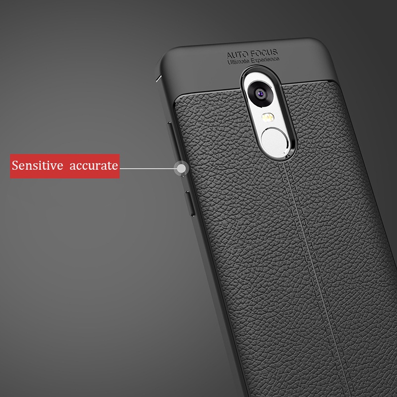 [Ảnh Thật] Ốp Lưng Xiaomi Redmi Note 4/ Note 4X Dẻo Vân Giả Da Chống Sốc
