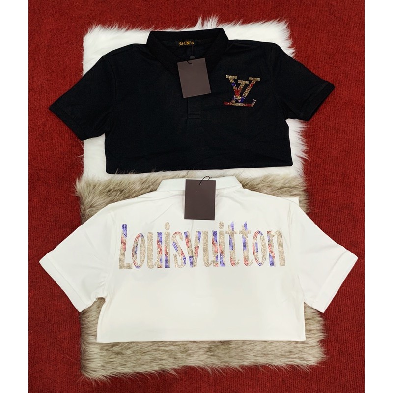 áo thun đính đá hai mặt ( video cận sàn ) | BigBuy360 - bigbuy360.vn