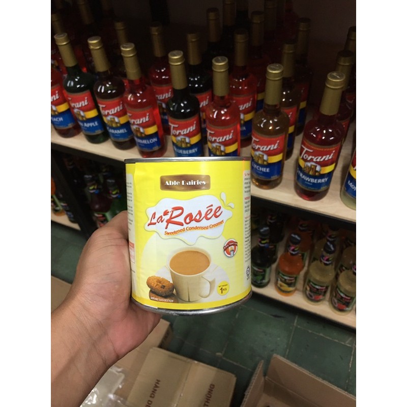 Sữa Đặc LaRosee 1kg ( có nắp - không nắp )