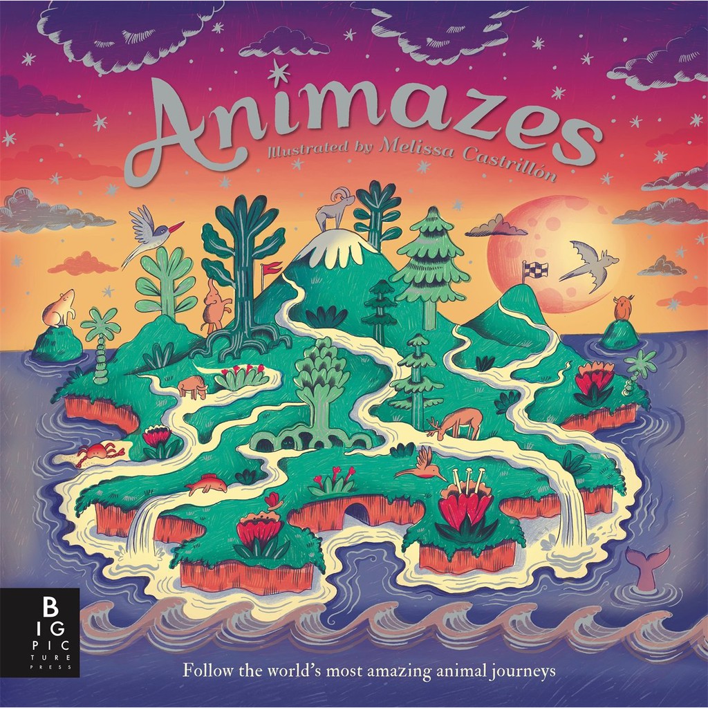 Sách :  Animazes Illustrated By Melissa Castrilion