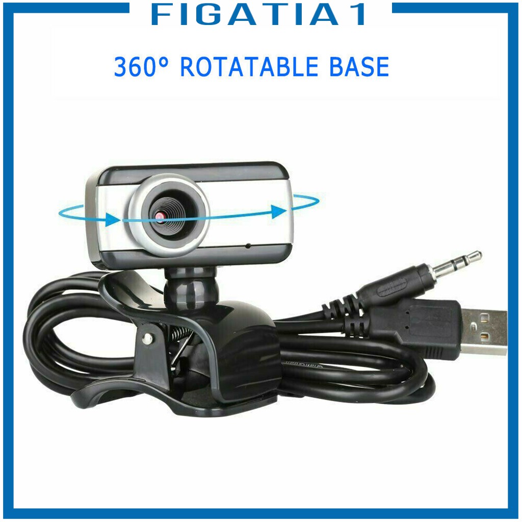 Webcam Usb 2.0 Cmos Xoay 360 Độ Figatia1 | BigBuy360 - bigbuy360.vn