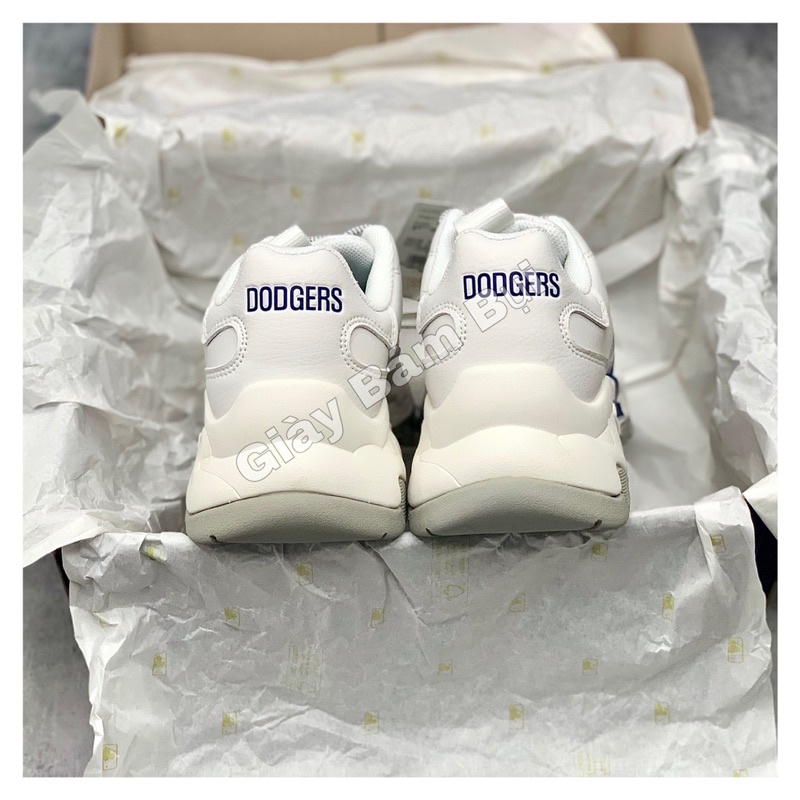 Giày MLB chunky chữ LA Dodgers Sneakery - fullbox