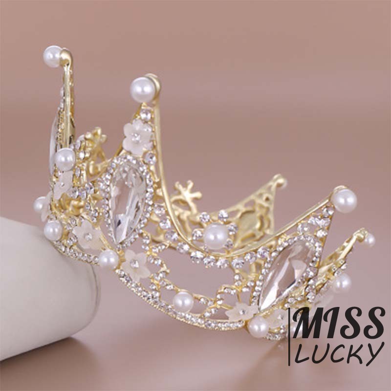 Vương miện kiểu dáng thời trang sang trọng cho nữ