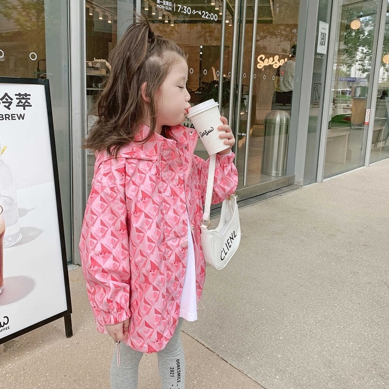 Áo khoác thời trang mùa thu hàn quốc dành cho bé gái