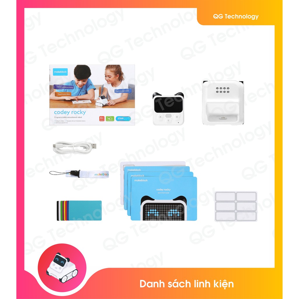 Robot lập trình Codey Rocky - Robot lập trình hỗ trợ AI và IoT