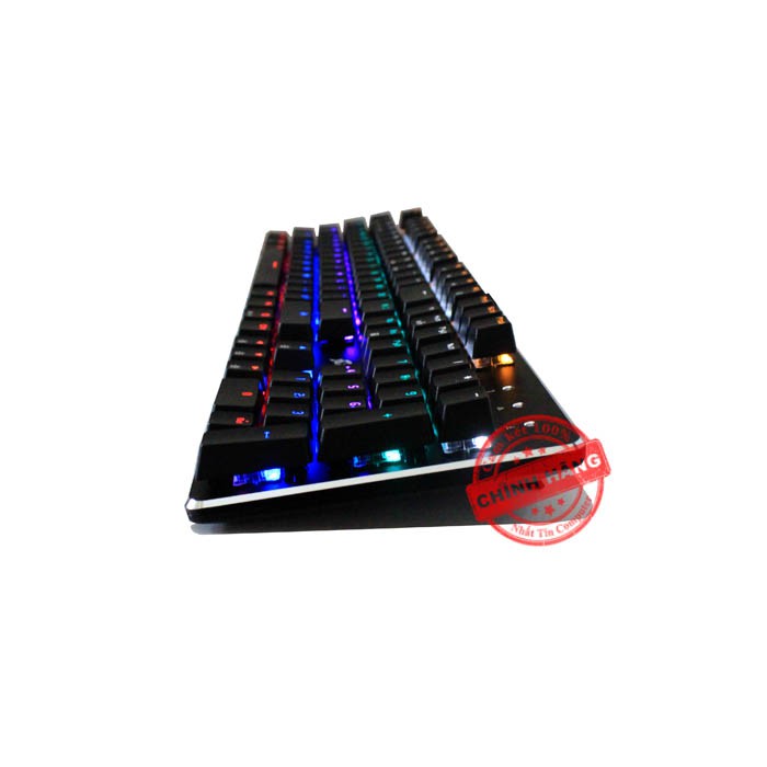 [Mã 33ELSALE hoàn 7% đơn 300K] Bàn phím cơ Black Swich cao cấp FL Esports K180-led 6 màu