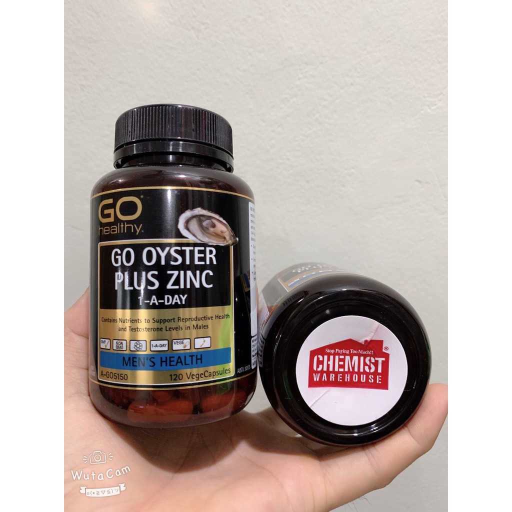 [qtmn] -  (Tem Chemist) Tinh chất hàu Go Oyster plus ZinC (hàu Go)