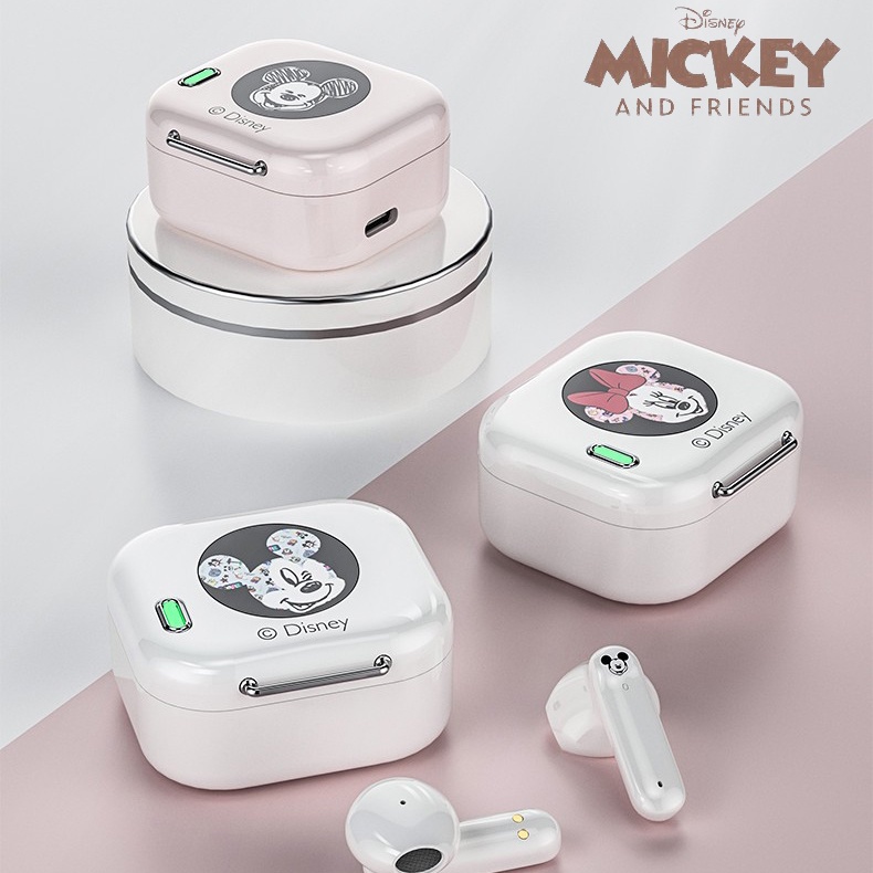 Tai nghe nhét tai không dây DISNEY H01 bluetooth 5.2 chống thấm nước loại bỏ tiếng ồn chất lượng cao tiện lợi