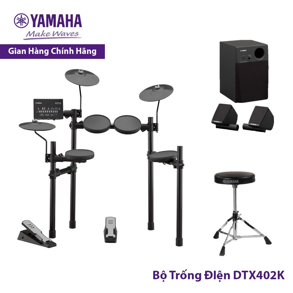 Bộ Trống Điện Tử Yamaha DTX402K