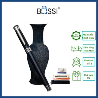 Bút ký Picasso 903RBL – Blue Flower (Tặng 1 Túi nhung đựng bút)