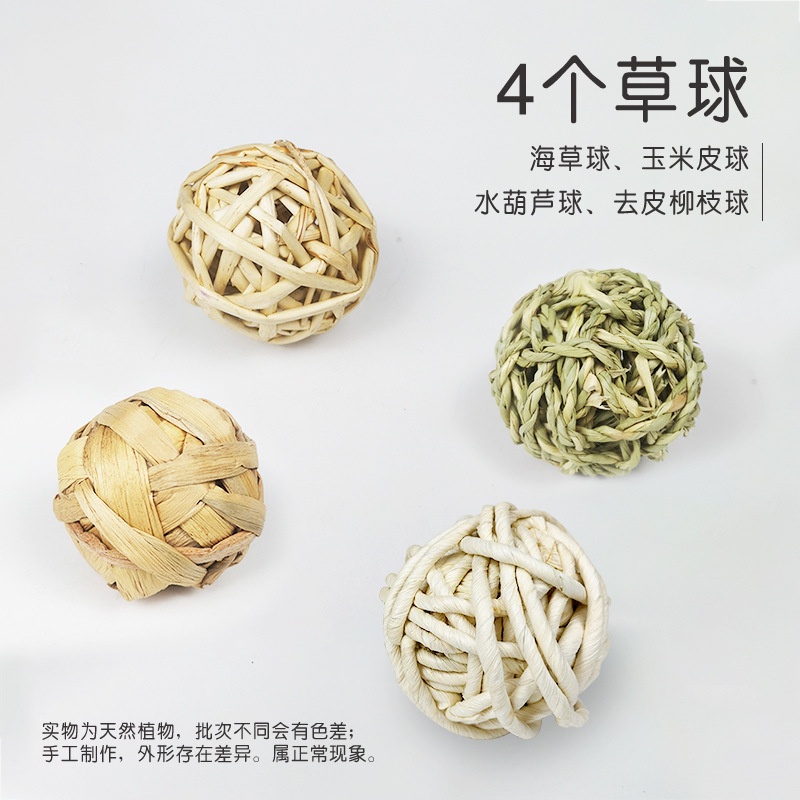 Bộ Đồ Chơi Que Gỗ Gặm Làm Sạch Răng Cho Thú Cưng