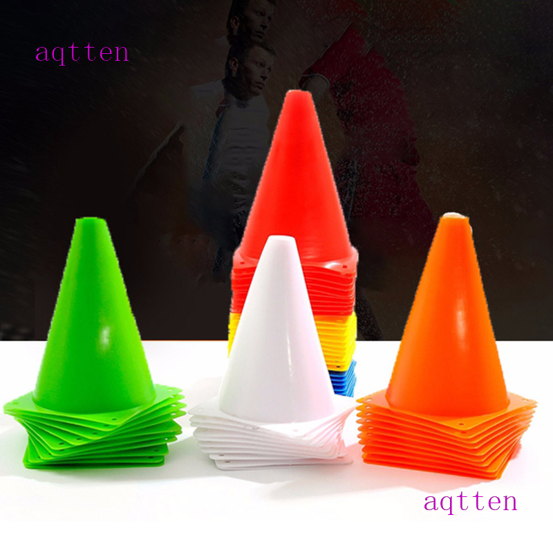 Aqtten 7" Marker Training Cones Sports Traffic Cones Safety Soccer Football Rugby Novelty