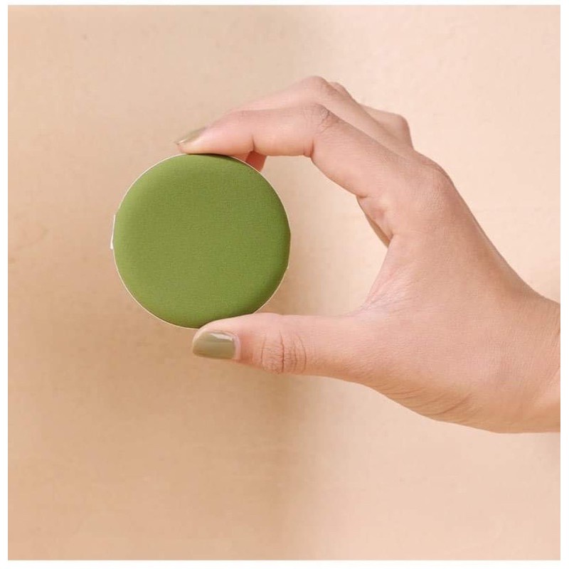 🍓Miếng mút trang điểm tán kem hình tròn siêu mềm mại dùng được cả dạng khô và ướt