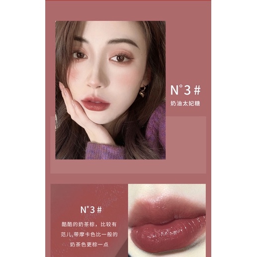 Son Màu Có Dưỡng AirLips Dưỡng Ẩm, Mềm, Mướt  Tặng Kèm Cọ  - Moisturizing Lipstick