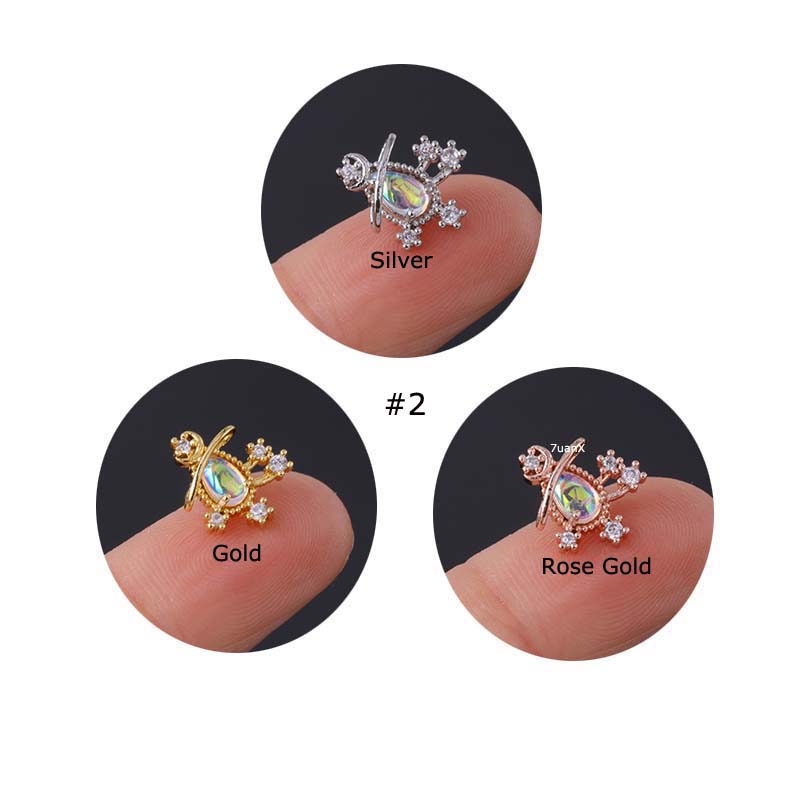 Khuyên Tai Bằng Thép Không Gỉ 20gauge Chất Lượng Cao