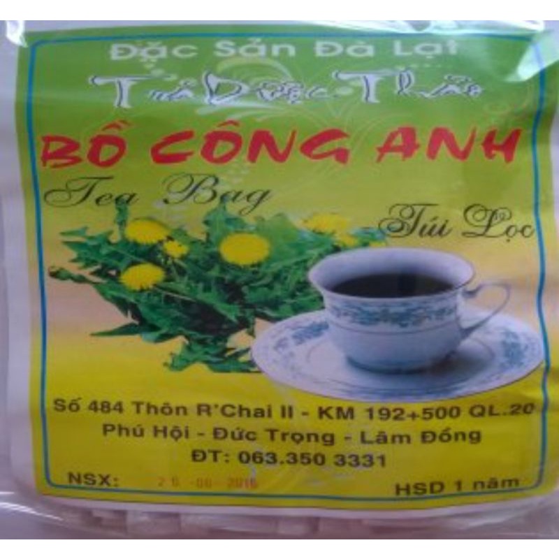 Trà bồ công anh, trà túi lọc bồ công anh đà lạt