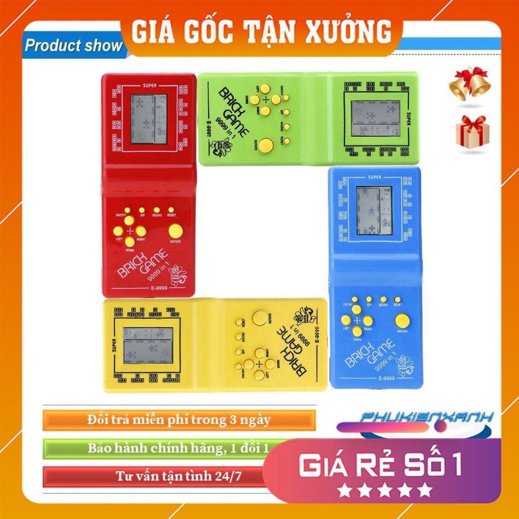 Máy Chơi Game Cầm Tay Brick I Bảo Hành 1 Tháng I Đổi Trả Miễn Phí Trong 3 Ngày Đầu