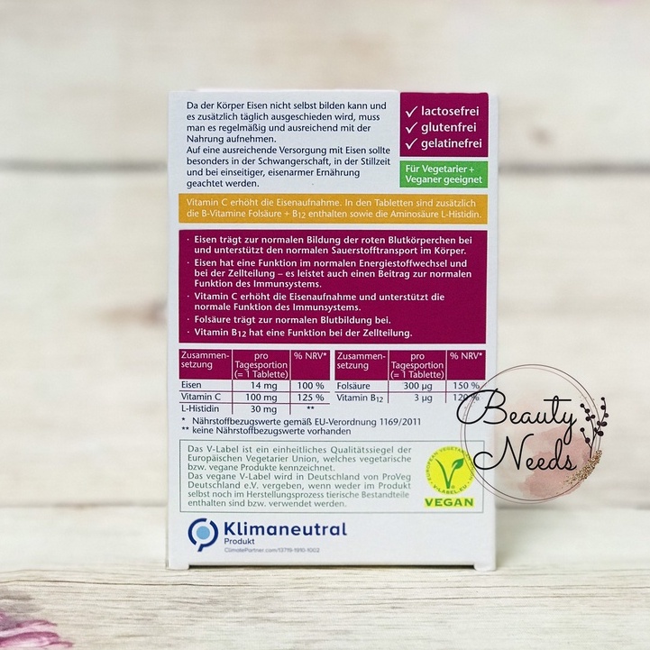 Viên bổ sung sắt+C