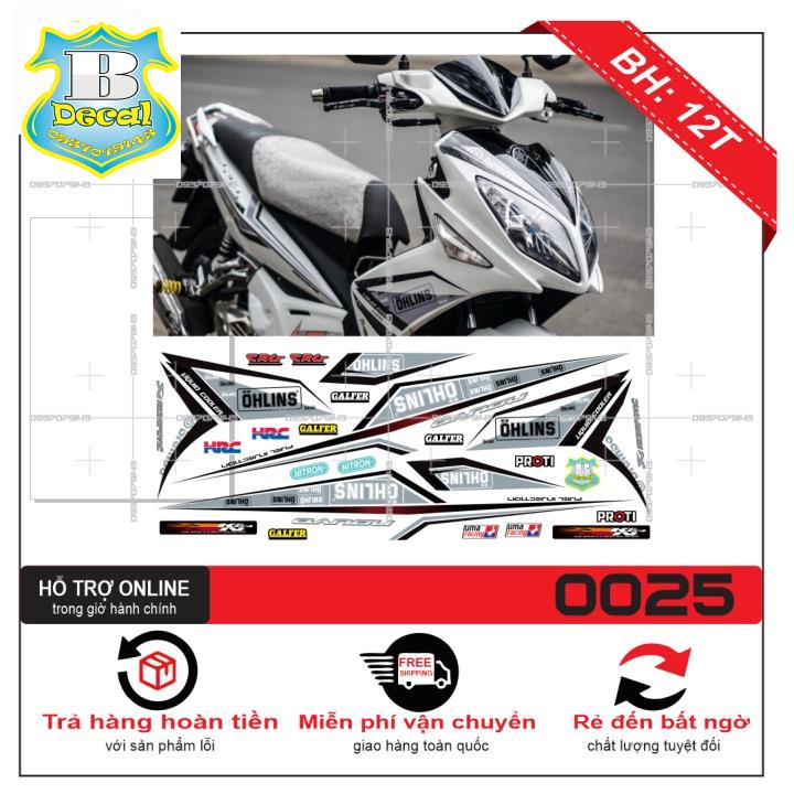 Tem NOUVO 4 LX DÁN XE TRẮNG
