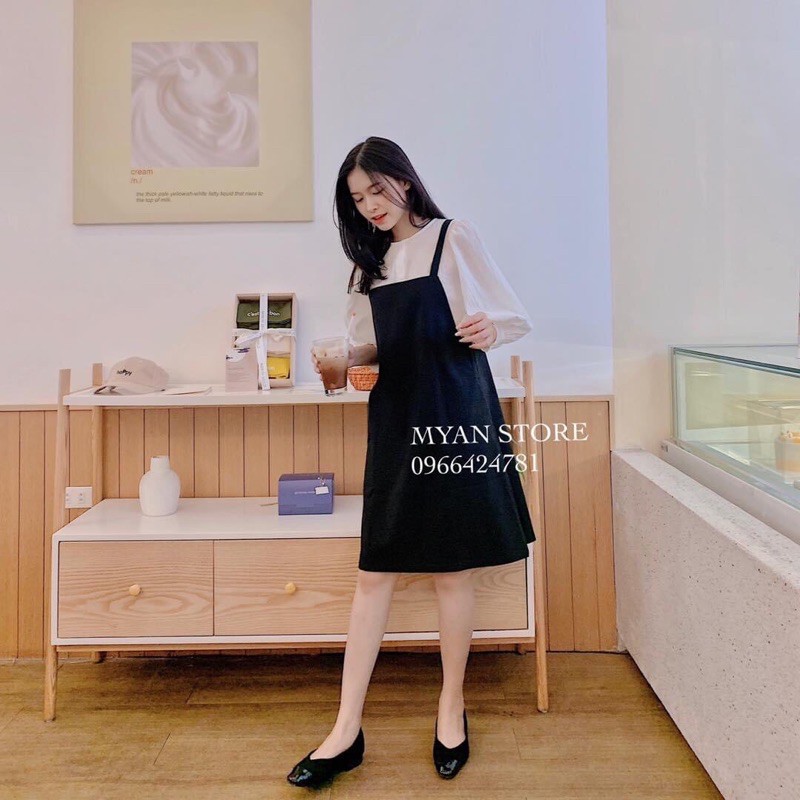 Set yếm kèm áo xốp