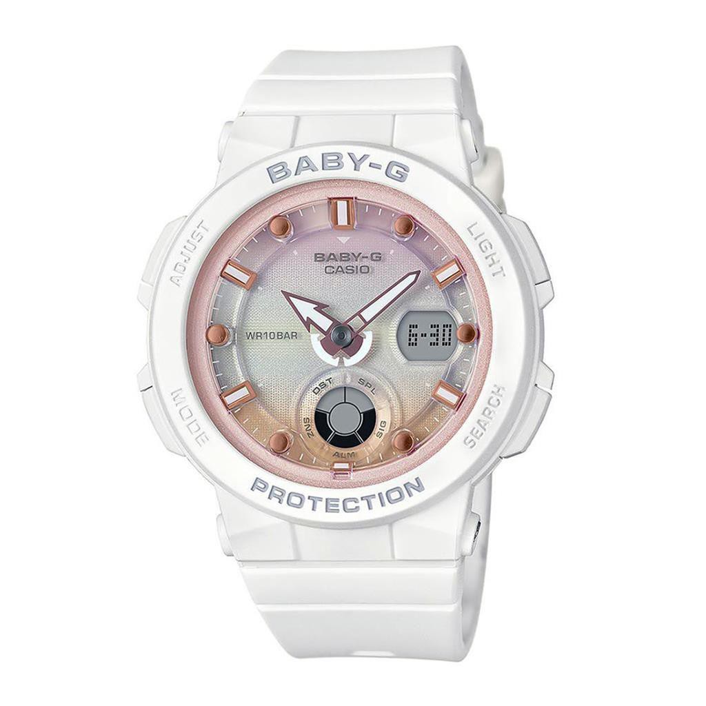Đồng hồ casio nữ dây nhựa BABYG BGA-250-7A2DR chính hãng