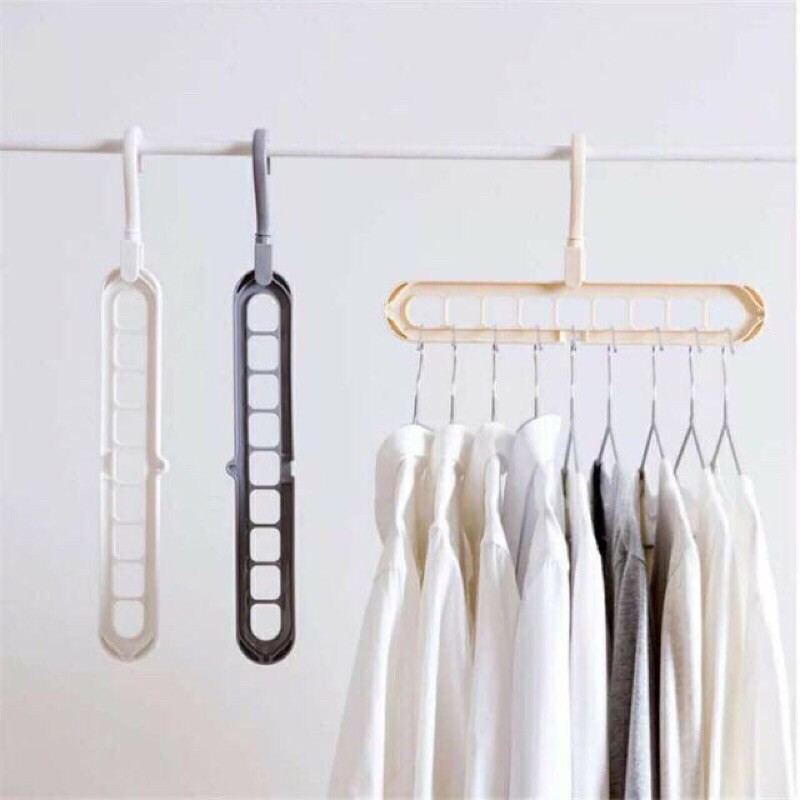 TREO QUẦN ÁO ĐA NĂNG 9 LỖ