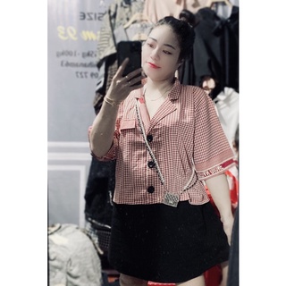 áo sơmi bigsize 60-95kg ( hàng sẵng)
