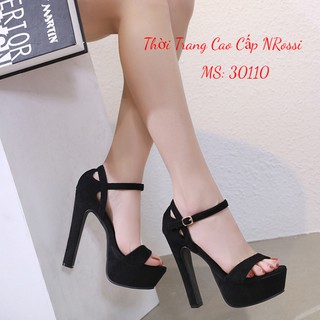 ❤FREESHIP❤ Giày Cao Gót size ngoại cỡ nữ Big size/ Đúp Mũi Màu Đen Size Lớn 40 41 42 43