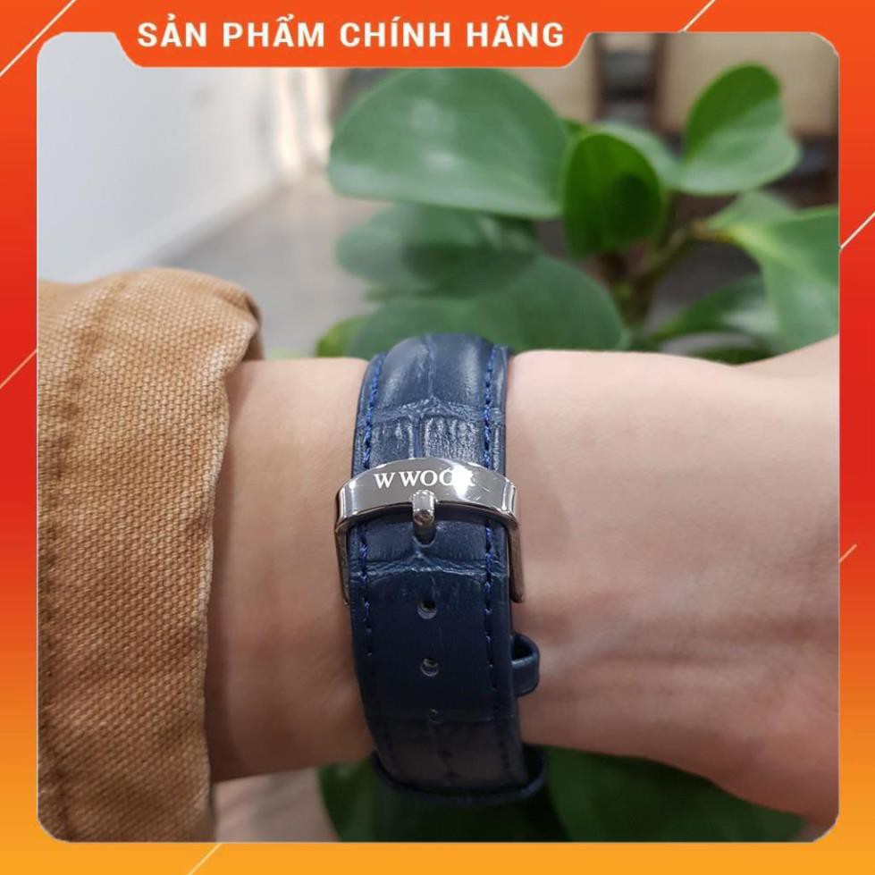 Hot!!! Đồng hồ nam dây da cao cấp có lịch chống nước, chống xước chính hãng WWOOR - Tony Watch 68 giá re