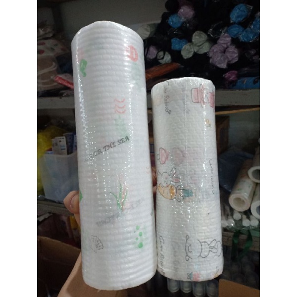 Cuộn giấy lau nhà bếp đa năng màu trắng siêu dai có thể giặt được