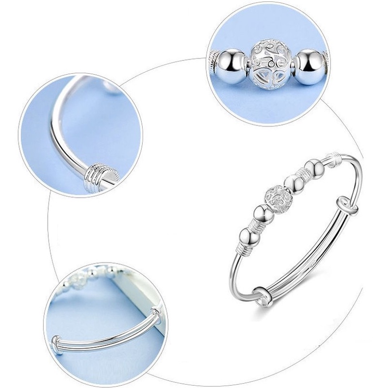 Vòng Đeo Tay/Vòng Tay May Mắn Đính Hạt May Mắn Có Thể Điều Chỉnh Sáng Tạo Thời Trang Sang Trọng Cho Nữ