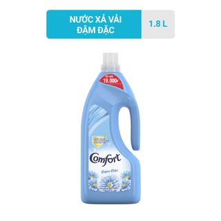 Nước xả vải Comfort Đậm Đặc Hương Ban Mai chai 1.8L