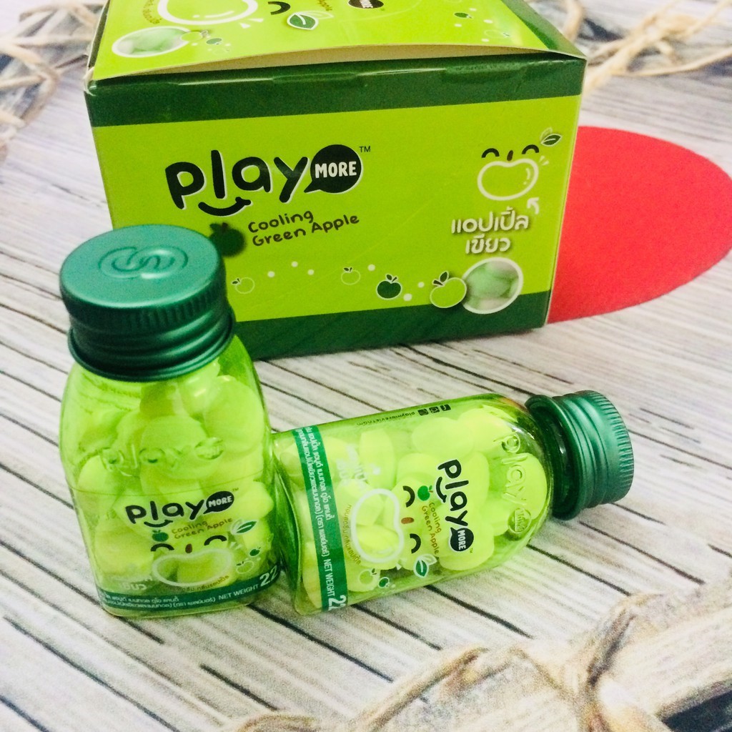 (8 vị) Kẹo bạc hà Play More hủ 22gr