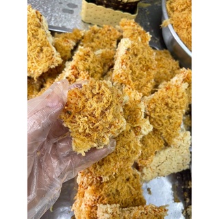 Cơm Cháy Chà Bông Siêu Ruốc Hương Vị Thơm, Giòn, Ngon, Chà Bông Phủ Kín Mặt Cơm, Gói 250gram