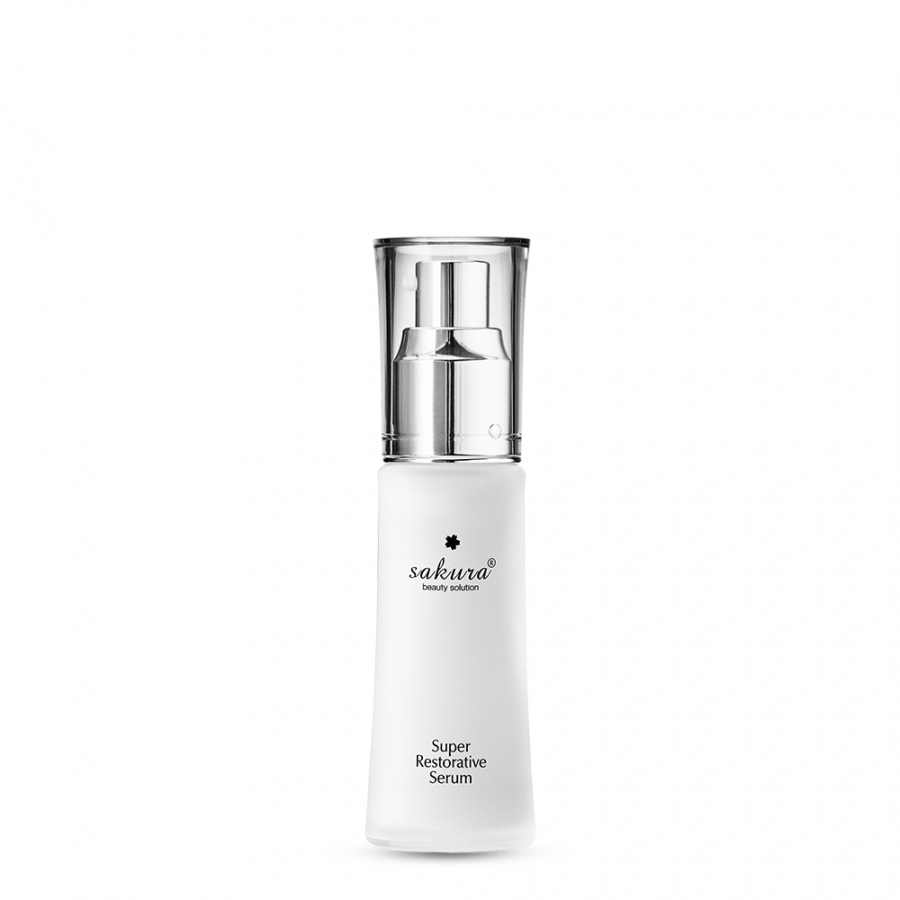 Serum phục hồi da chống lão hoá Sakura Super Restorative Serum 30ml - Mỹ Phẩm Mai Hân