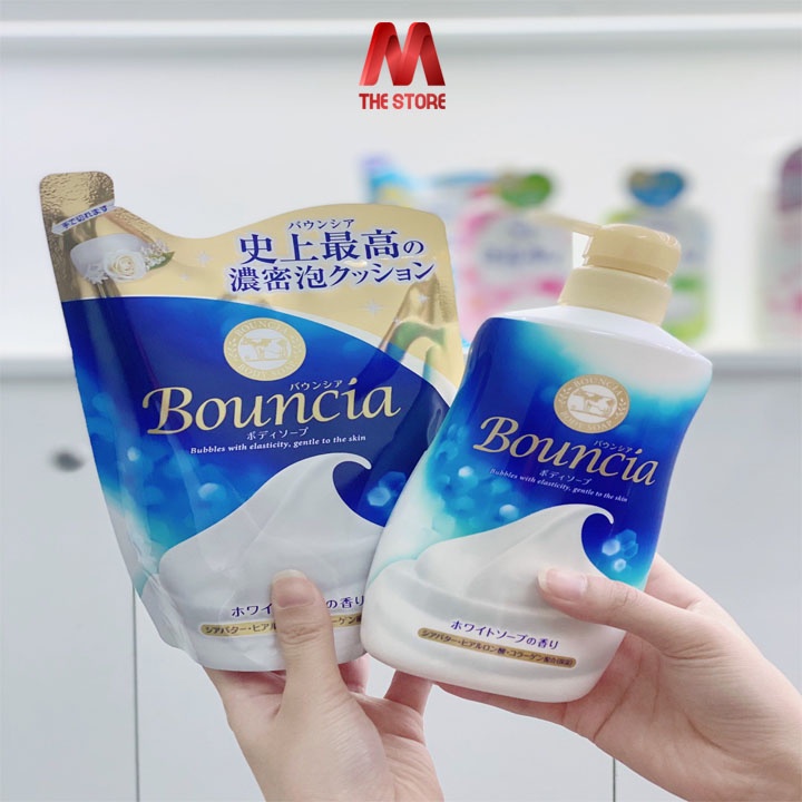 Sữa tắm Bouncia tinh chất sữa bò 500ml