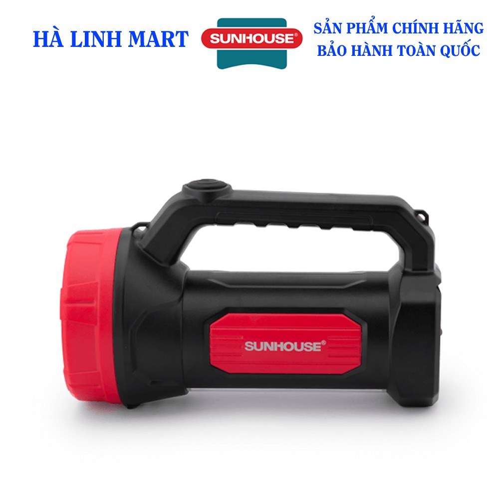 Đèn pin xách tay 2 chức năng Sunhouse SHE-8100 - Chính hãng, giá tốt, bảo hành 12 tháng