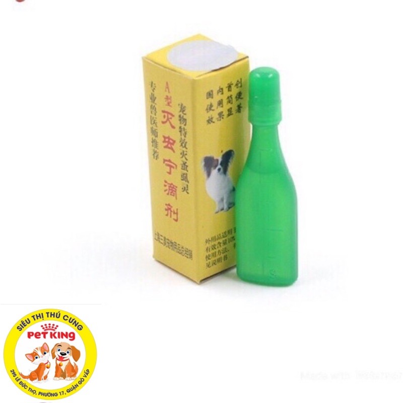 Nhỏ Gáy diệt Về Rận Bọ Chét cho Chó Mèo