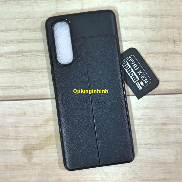 Ốp Lưng Oppo Reno 3 Pro Dẻo Giả Da AutoFocus Cao Cấp Giá Rẻ