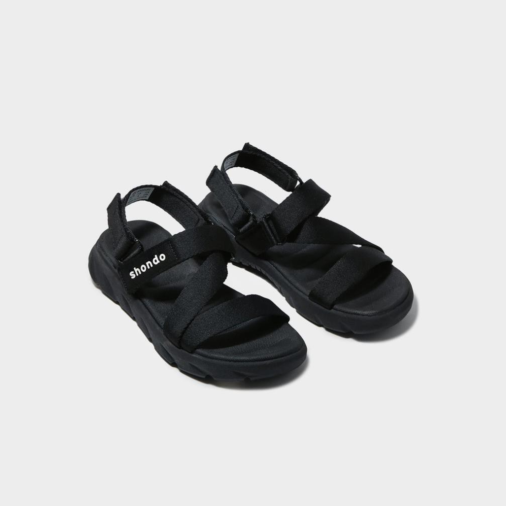 NEW 💯 . ⚡ Sale 10.10 SHAT | Giày Sandal Màu Đen Shat Shondo F6S301 CC saless Đẹp . Đẹp .1 . M08 : ࿄ ' #