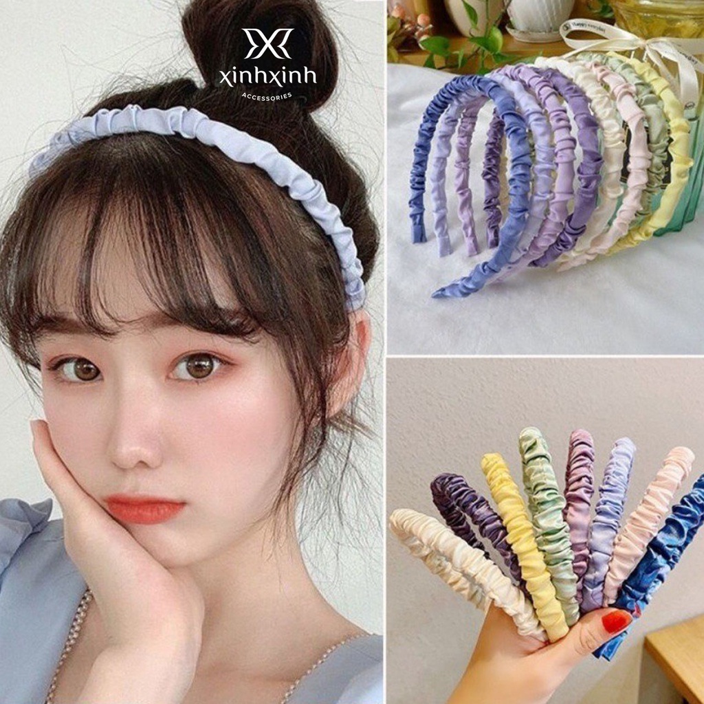 Xước tóc, bờm tóc nhún mini phong cách trẻ trung cá tính - Xinh Xinh Accessories