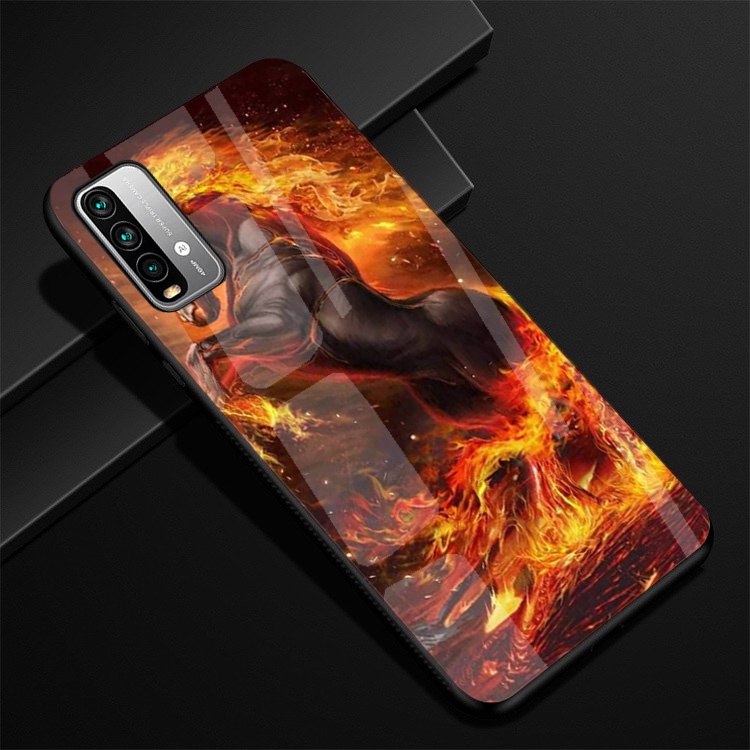 Ốp Lưng XIAOMI REDMI 9T/ POCO M3 mặt kính cường lực cao cấp thiết kế Độc Quyền