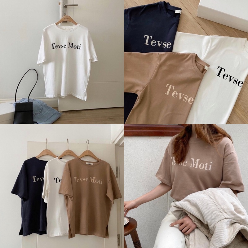 Áo thun tay ngắn in chữ freesize Pumi