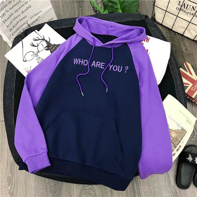 Áo hoddie nữ phối chữ understand ( sẵn đen, xanh size xl < 57kg) | BigBuy360 - bigbuy360.vn