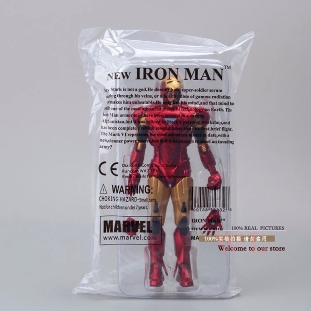 Mô Hình Nhân Vật Iron Man Mark 42 Mark 7 Chất Lượng Cao