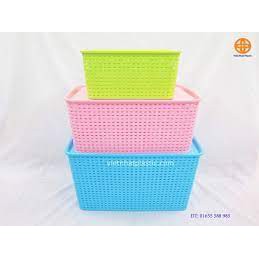RỔ ĐỰNG ĐỒ NẮP TO 3388 VIỆT NHẬT