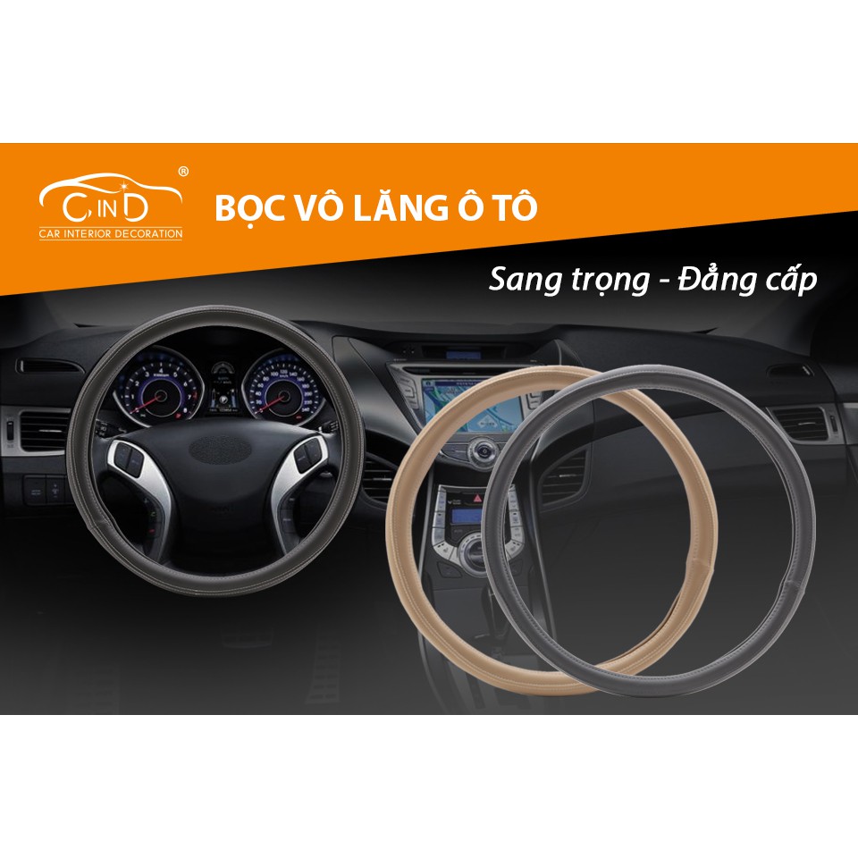 Bọc Vô Lăng CIND K003 Size 5L Màu Xám
